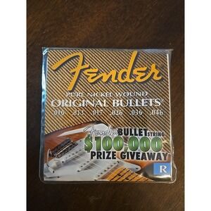Fender Guitar Strings Original Bullets 3150R Pure Nickel Wound Regular